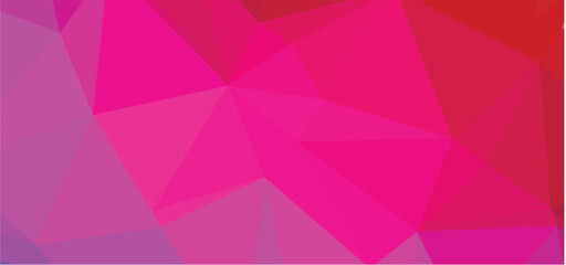 Obraz premium Colorful bright geometric pattern. Low poly design. Vector illustration 