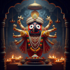 Jagannath balabhadra deity hindu god hinduism india odisha rath yatra
