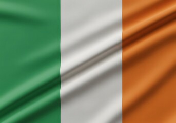 Representing Ireland, the national flag features its distinctive green, white, and orange vertical stripes.
