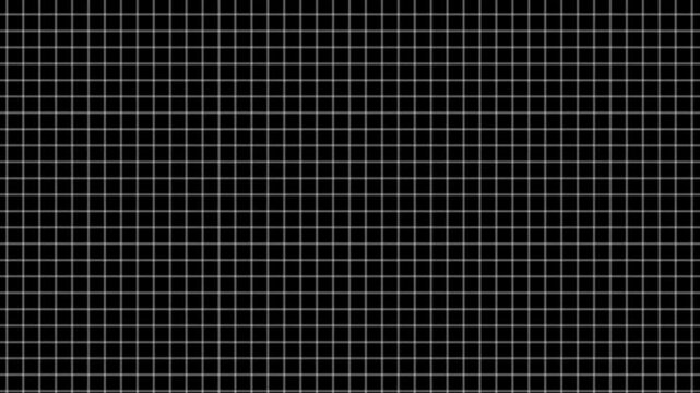 Horizontal grid move background animation loop, Grid graph seamless loop animation black background Video