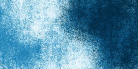 Blue cloudy background with vintage grunge aesthetics

