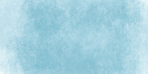 Old painted surface in artistic blue grunge texture

