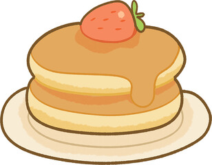 Cute snacks and sweet theme