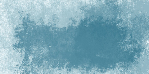 Creative blue textured brush strokes with grunge look

