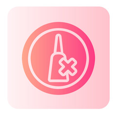 silicone free gradient icon
