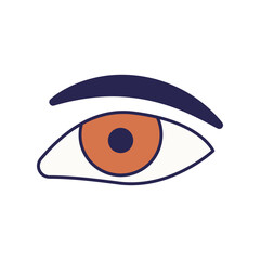 Human eyes icon
