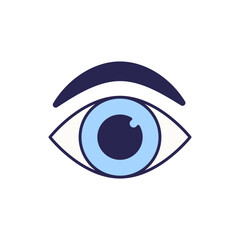Human eyes icon