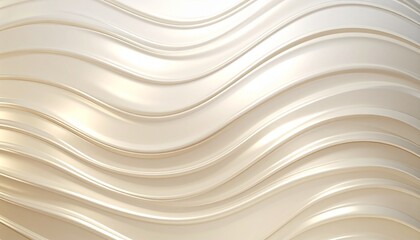 Abstract background vector with flowing blue and gold wave patterns, smooth silk texture, and soft, liquid curves