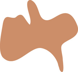 Organic shape decoration