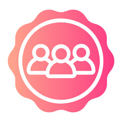 family gradient icon