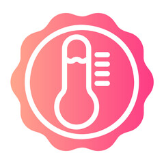 temperature control gradient icon