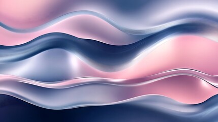 Obraz premium Abstract waves background in pink and blue for banners, presentations and wallpapers