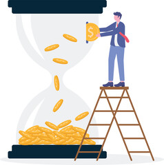 Time is money, long term investment to gain profit earning,

