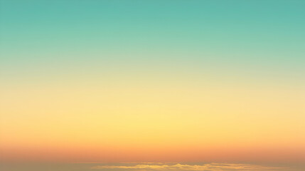 Gradient sky background with pastel colors and soft light for design templates and backdrops