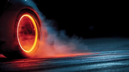 Wheel Spinning with Smoke