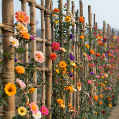 flowers in a garden