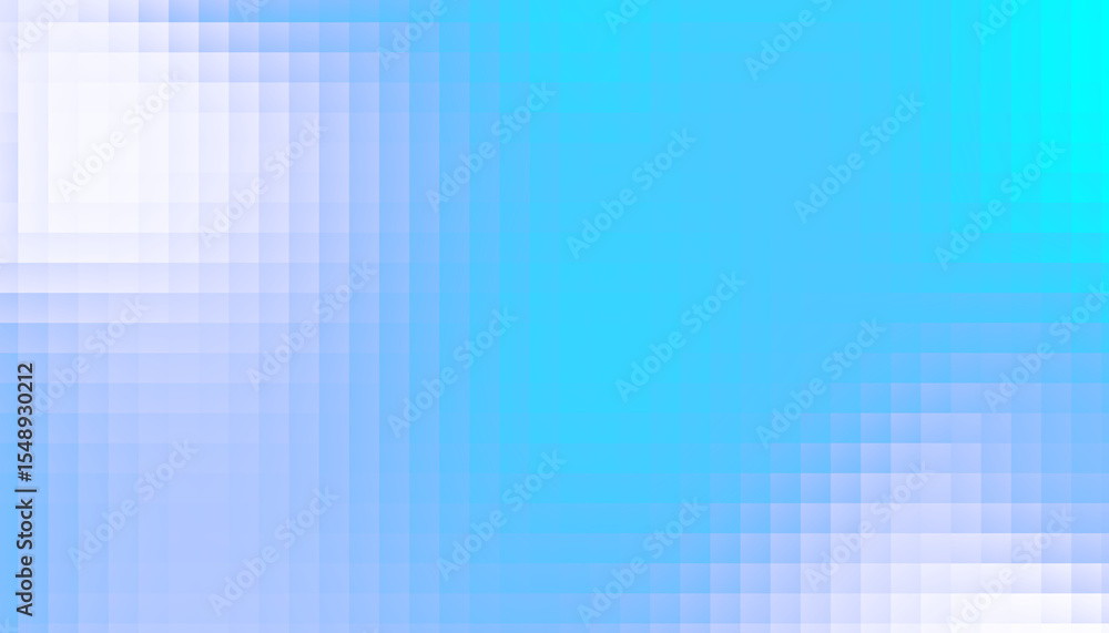 Poster gradient blue overlay background. geometric texture of light blue squares. the substrate for brandin