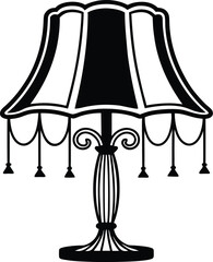 vector table lamp