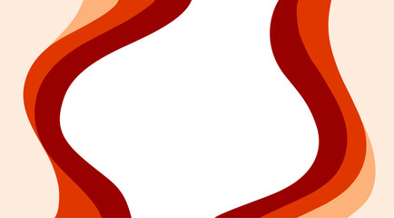abstract background with red fluid and wave pattern