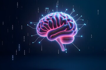 3d rendered illustration of human brain
