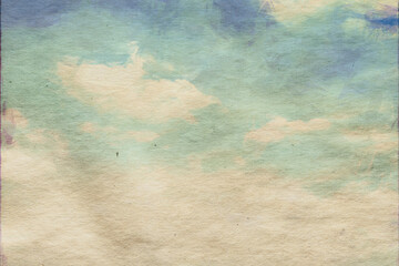 retro sky background
