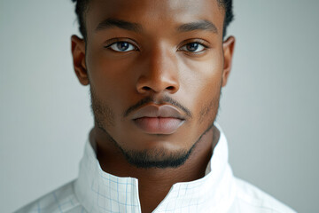 Editorial Shoot Featuring Modern Grid Pattern Clothing