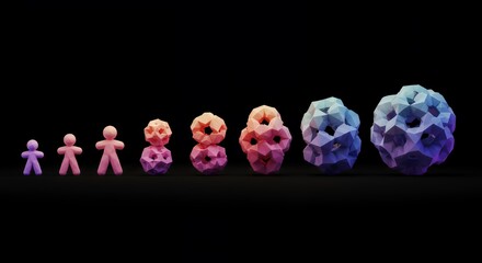 Geometric Progression: From Simple Forms to Complex Structures