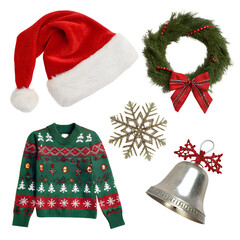 all element png about christmas
