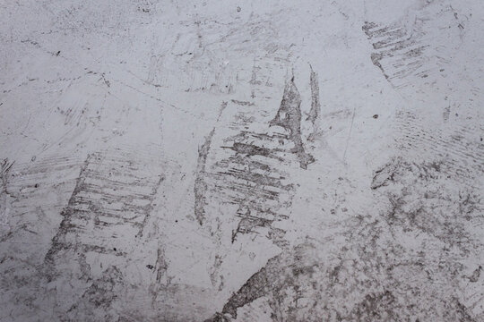 Sneaker Tread Stains on Painted Plaster