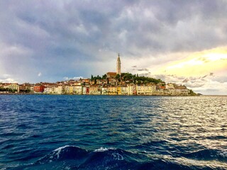 view of the bosphorus strait in istanbul