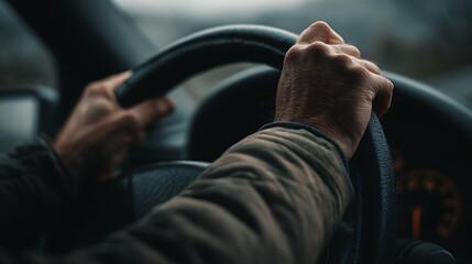 Hands on Steering Wheel Driving