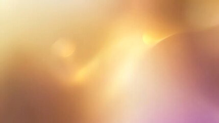 Obraz premium Golden abstract background with soft light and blur effect for modern design concepts