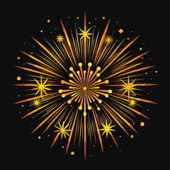 a dramatic and festive image showcasing a cluster .eps
