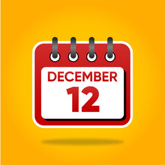 Snow Covers Trees on December 12