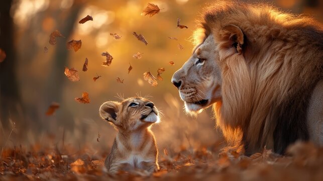 ライオン親子」の写真素材 | 493件の無料イラスト画像 | Adobe Stock