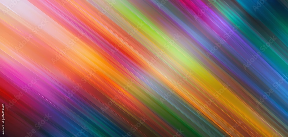 Poster vibrant diagonal streaks of colorful light creating dynamic abstract background art