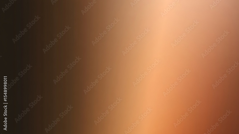 Wall mural copper gradient background with smooth transition for modern designs and textures.