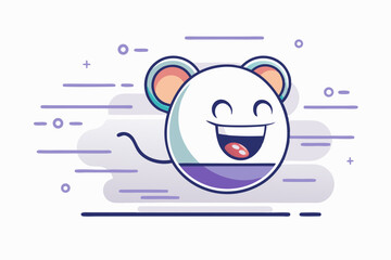 computer mouse laughing speed trail