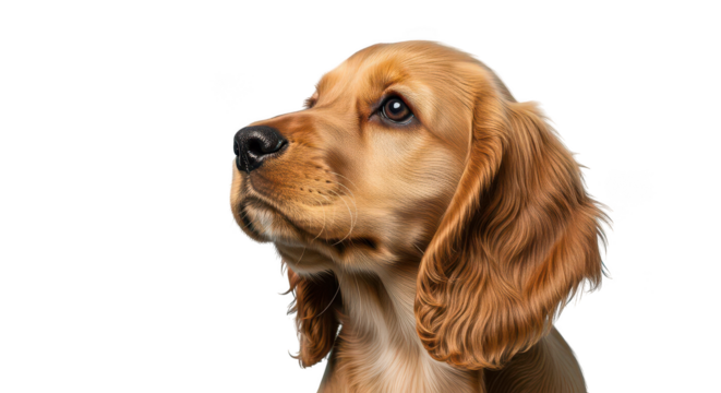 Adorable Golden Cocker Spaniel Puppy