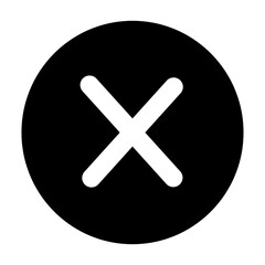 Clean solid vector icon delete for user interface design. Ideal for web dashboards, mobile apps, UI kits, and prototypes. Scalable SVG format for easy integration in digital projects.