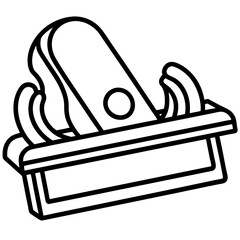 Block Hand Plane for Finishing and Trimming Wood Pieces