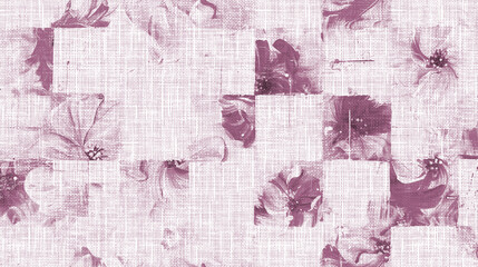 abstract black and white pattern made of squares, monotype, pattern