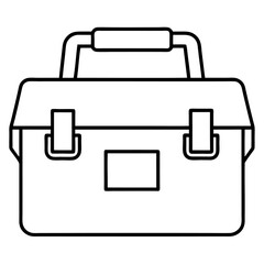 Durable Plastic Tool Case with Handle for Easy Carry