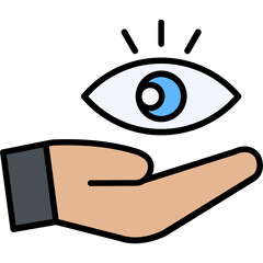 Eye Care Vector Icon Design