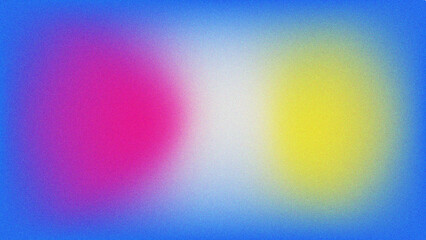 Abstract colorful gradient background with pink yellow and blue hues