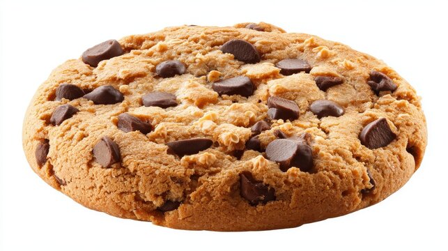 Stunning photo of freshly baked round cookie isolated on transparent or white background. A high resolution PNG image of Freshly baked round cookie.