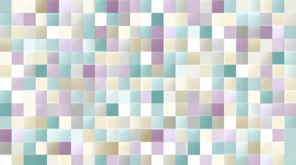 Seamless abstract pastel square background for modern design projects
