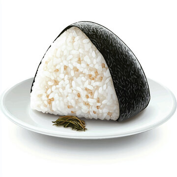 an onigir rice ball