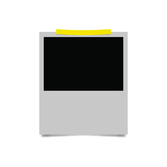 Collage photo effect Photos mock up template background