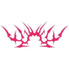 Y2k Necro Symetrical Neotribal